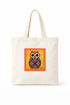 DTF Tote - Owl Print