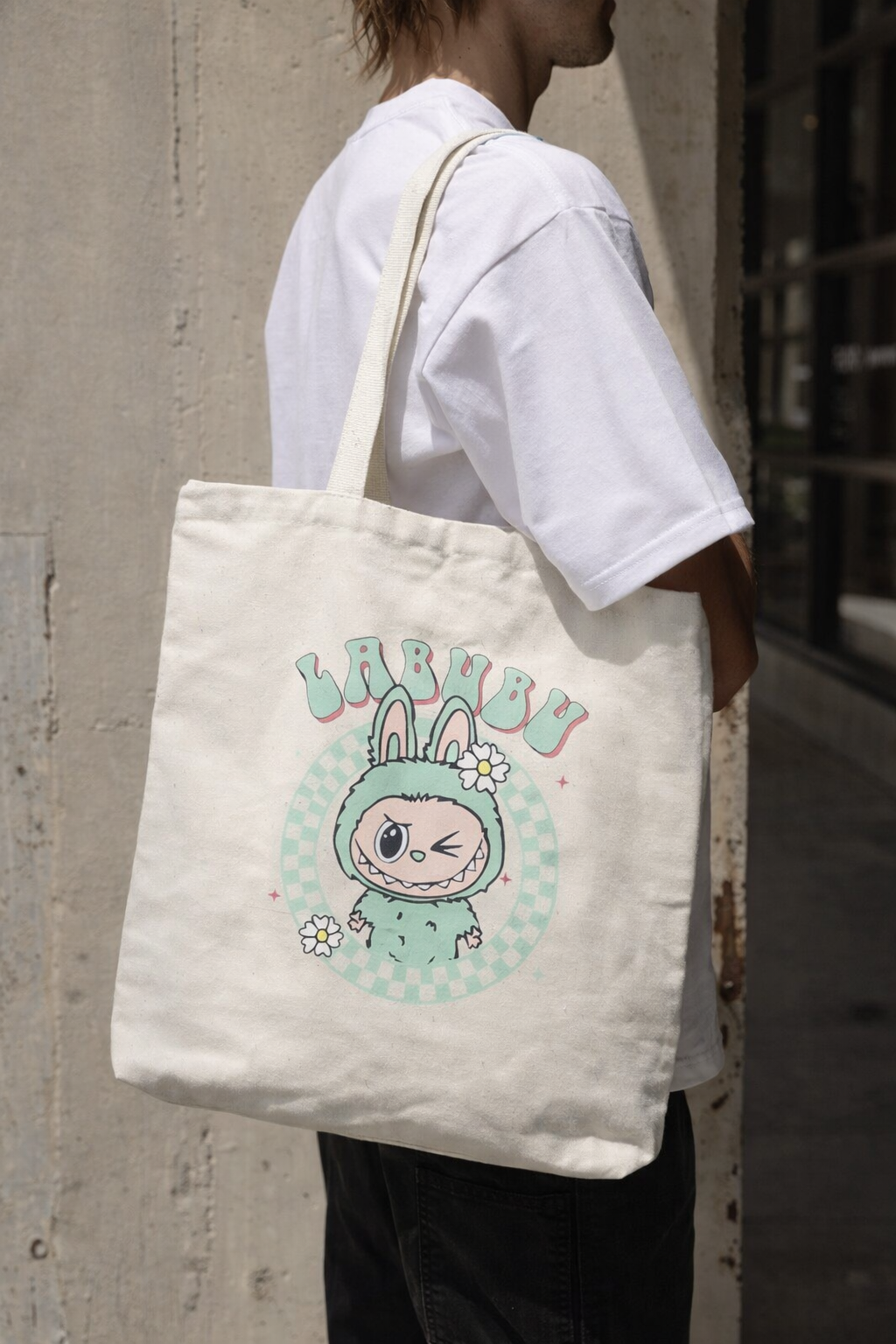 DTF Tote – Pop Character Style