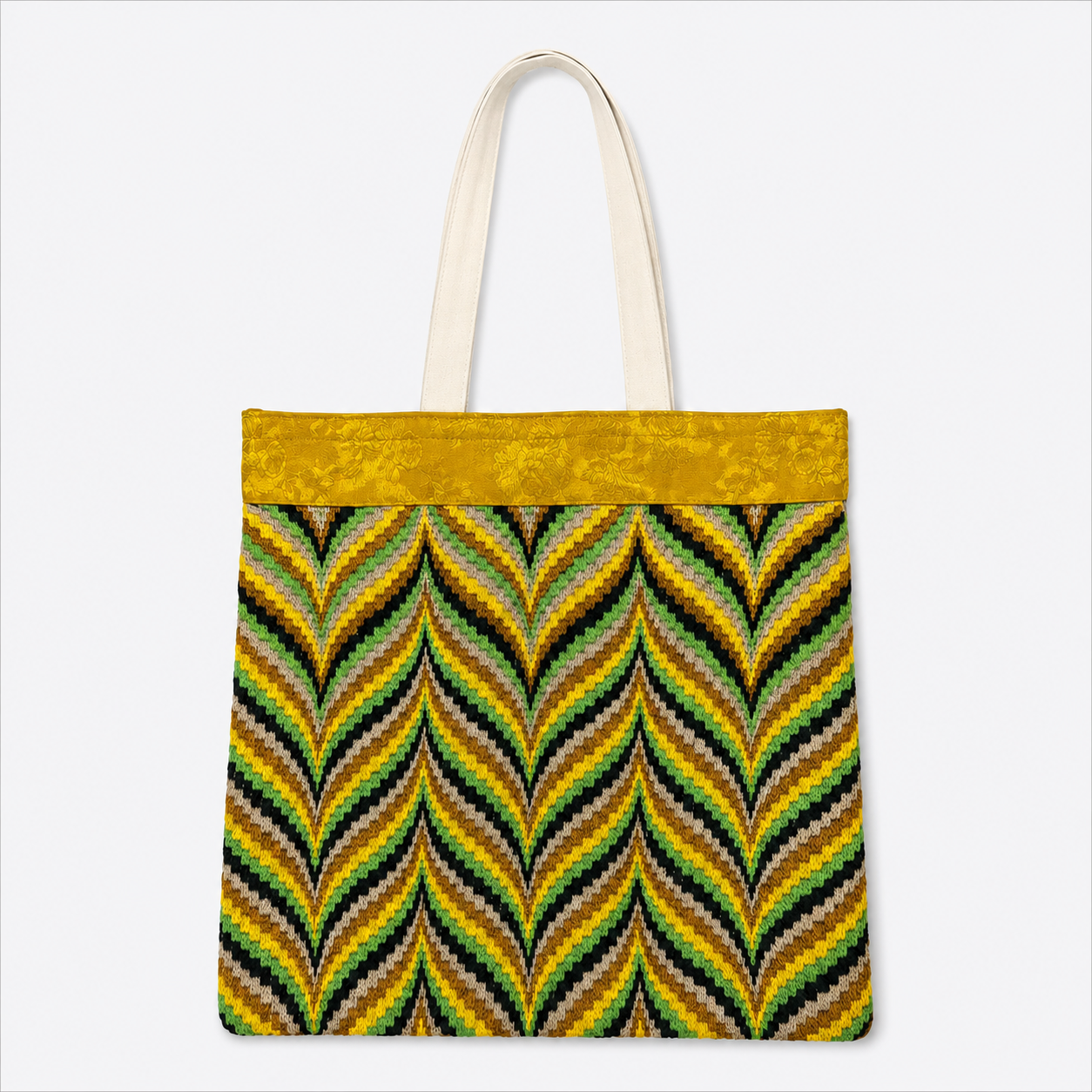 Heritage Chevron Tote